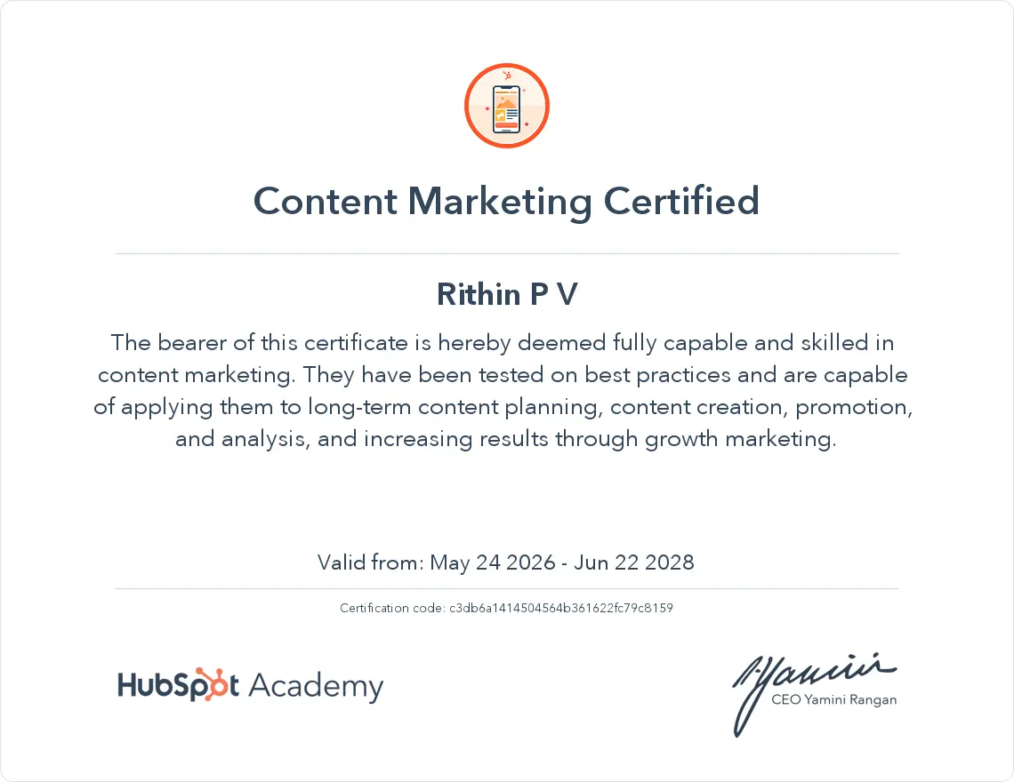 Hubspot Content Marketing